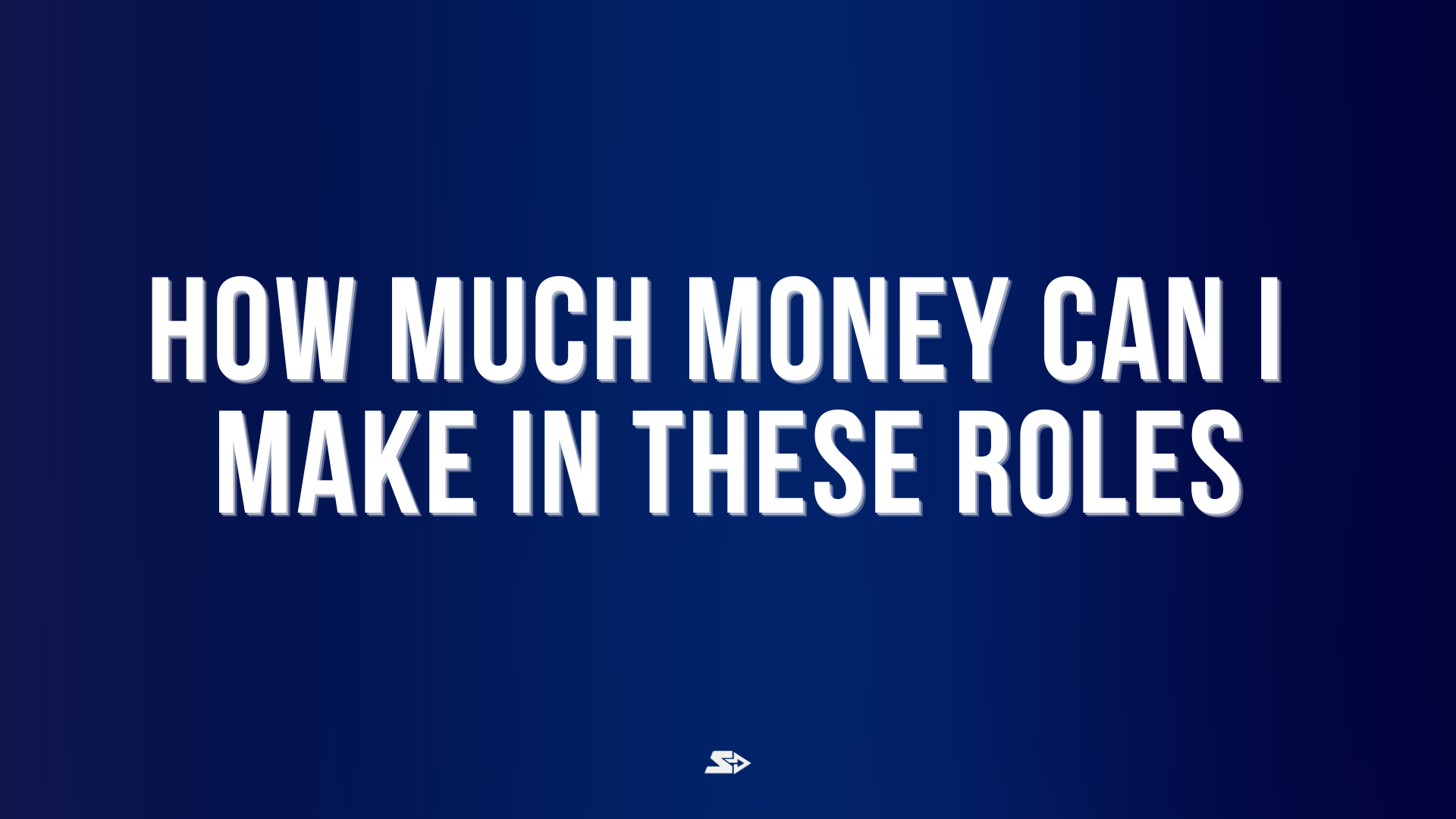 Text graphic asking “How much money can I make in these roles?” related to entry-level job compensation after career transition.